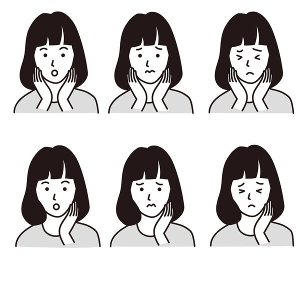 clip art of troubled face-illpop.com