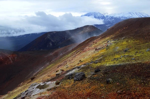 Wide View Volcano Kamchatka — Stock Photo, Image