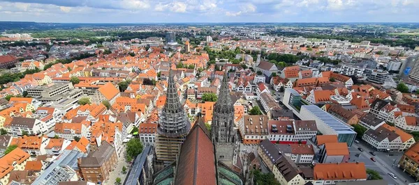 Vue Depuis Munster Ulm Allemagne Image En Vente