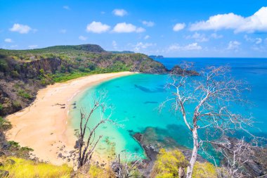 Sancho Sahili - dünyanın en güzel plajı - Fernando de Noronha Adası, Pernambuco - Brezilya