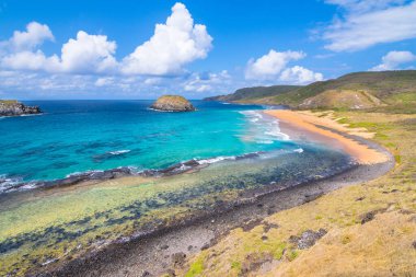 Lion Beach 'in güzel manzarası (Praia do Leao) - Fernando de Noronha Adası, Brezilya