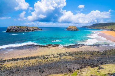 Lion Beach 'in güzel manzarası (Praia do Leao) - Fernando de Noronha Adası, Brezilya