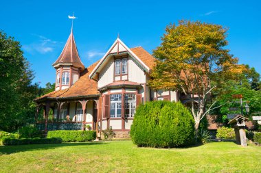 Canela, Rio Grande do Sul, Brezilya, Şubat 2019 - Castelinho Caracol (Salyangoz Kalesi) Müzesi