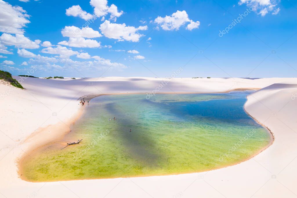 Wonderful view of Lencois Maranhenses National Park - Barreirinhas, Maranhao - Brazil