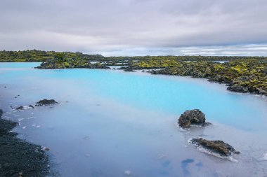 Mavi Göl jeotermal alanı İzlanda 'nın en ünlü yeridir..