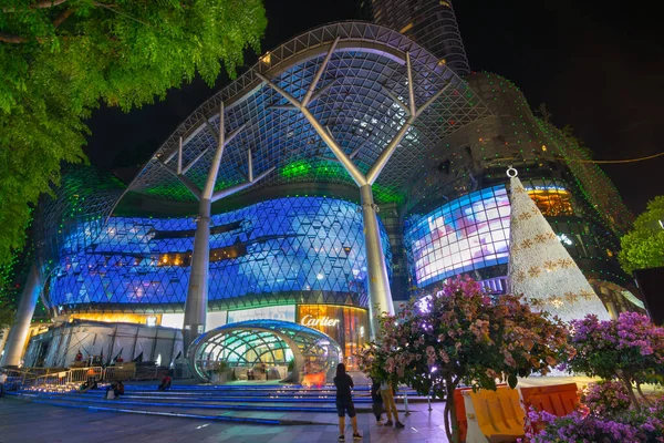 Singapura Novembro 2017 Bela Arquitetura Ion Orchard Dos Shoppings Mais — Fotografia de Stock