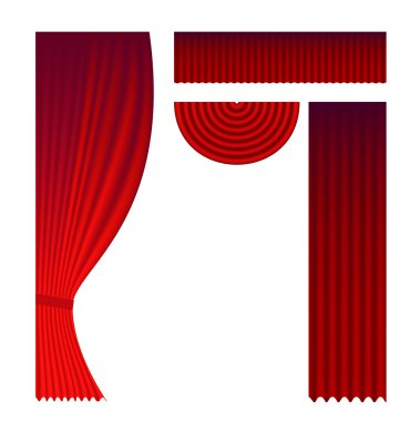 Tiyatro perdeler kümesi