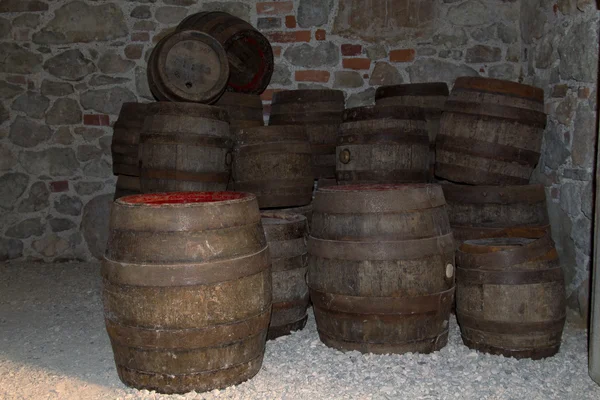 Old Wooden casks — Stock Photo, Image