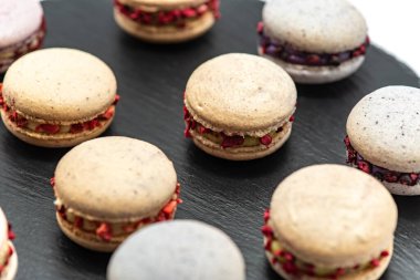 Düğün ya da yıldönümü kutlaması için lezzetli kurabiyeler. Güzel set..