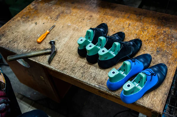 优质皮鞋生产厂家 — 图库照片