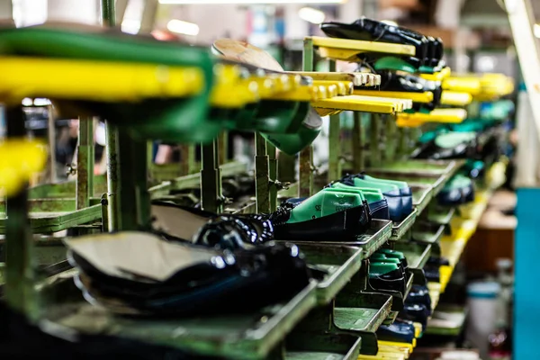 优质皮鞋生产厂家 — 图库照片