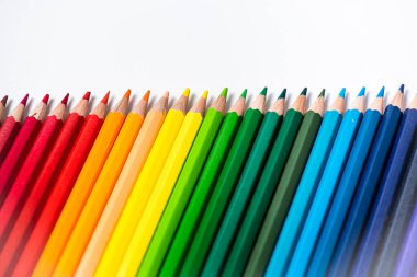 Renkli kalemler. Renkli çizim kalemleri. Renkli çizim kalemleri.