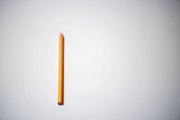 Олівець Білому Тлі — стокове фото