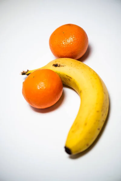 Fructe Legume Proaspete Fundal Alb — Fotografie, imagine de stoc