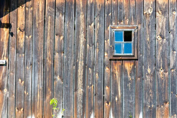 Old Wooden House Window — Stock Photo, Image