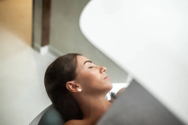 Terapia Celulite Para Mulheres Salão Beleza Cuidados Pele — Fotografia de Stock