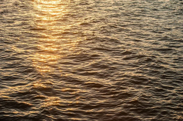 Bellissimo Paesaggio Serale Sul Mare Bello Colore Delle Onde Del — Foto Stock