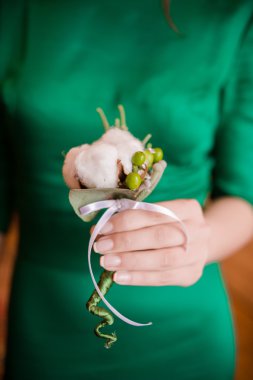 büyük düğün buketi