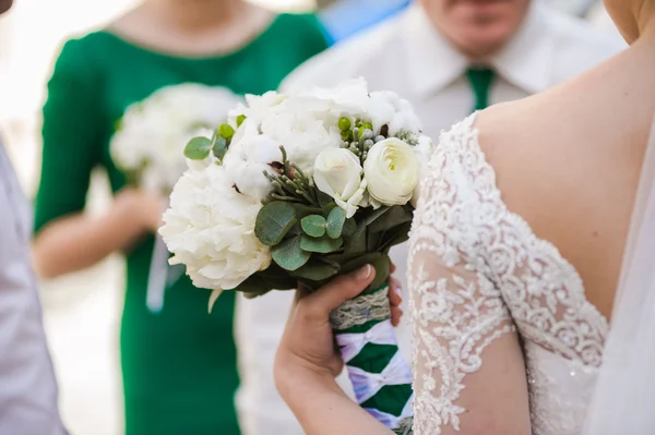 Big wedding bouquet — Stock Photo, Image