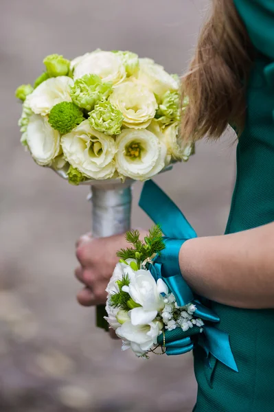 Big wedding bouquet. — Stock Photo, Image