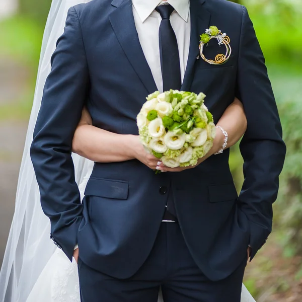 盛大な結婚式の花束. — ストック写真