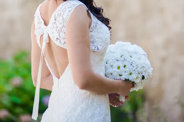 Big wedding bouquet. — Stock Photo, Image