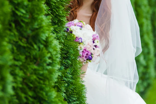 盛大な結婚式の花束. — ストック写真