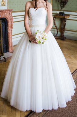 büyük düğün buketi.