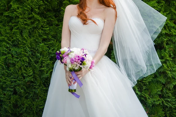 盛大な結婚式の花束. — ストック写真