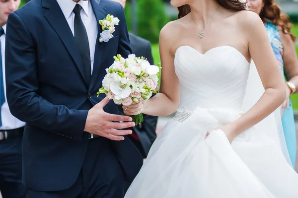 盛大な結婚式の花束. — ストック写真