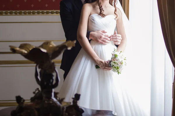 Big wedding bouquet. — Stock Photo, Image