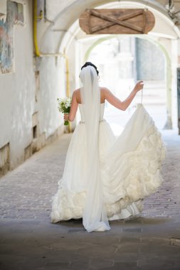 büyük düğün buketi.