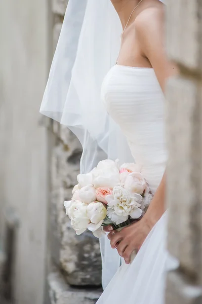 盛大な結婚式の花束. — ストック写真