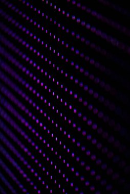 Soyut arkaplan. Işıklı parlayan noktalar.