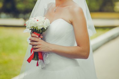 Daha önce düğün buket düğün elbise gelin