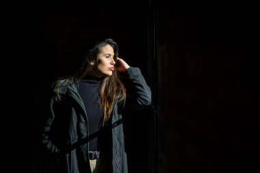 Roma 'yı gezen kız.