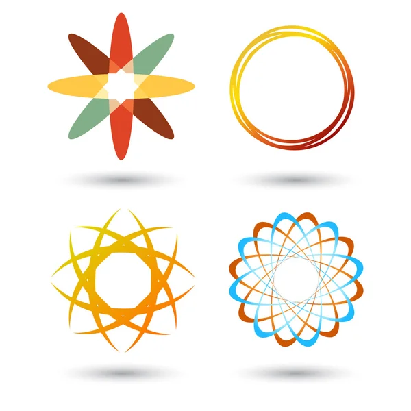 Set ikon, logo - Stok Vektor