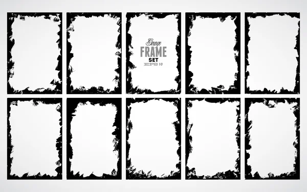 Grunge Frame para várias aplicações —  Vetores de Stock