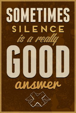 Tipografi illüstrasyon grunge efektler ile.