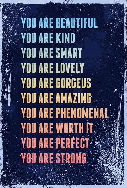 Vintage motivasyon posteri