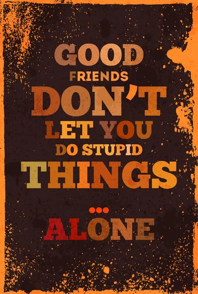 Vintage motivasyon posteri