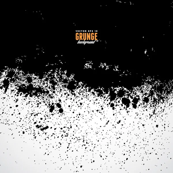 Grunge black splash — 스톡 벡터