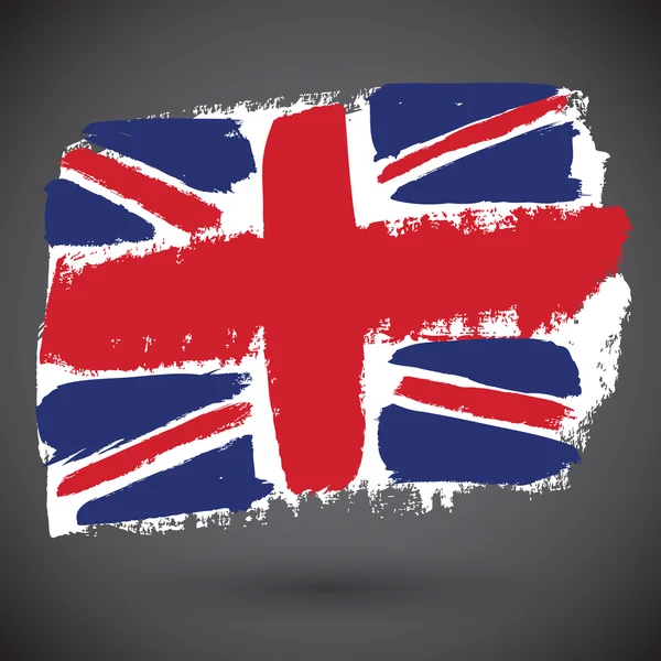 Знак флага Великобритании — стоковый вектор