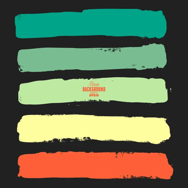 Şeritler, fırça darbeleri koleksiyonu