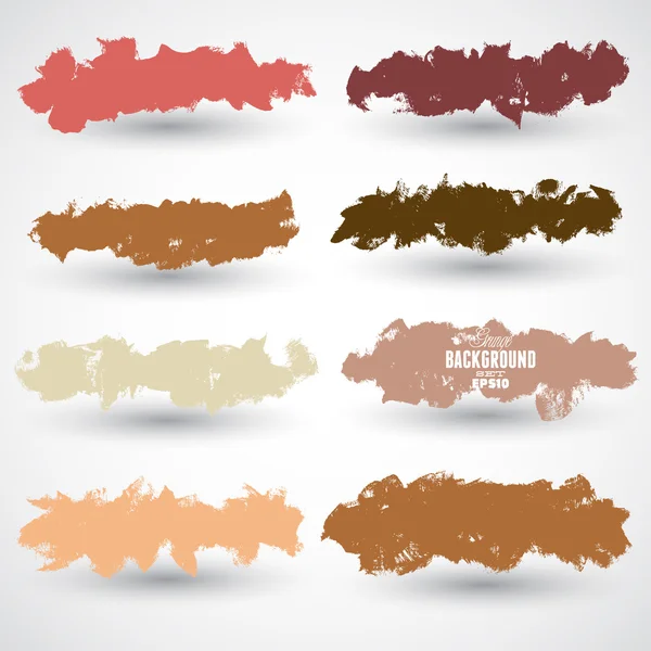 Grunge banners set. — Stock Vector