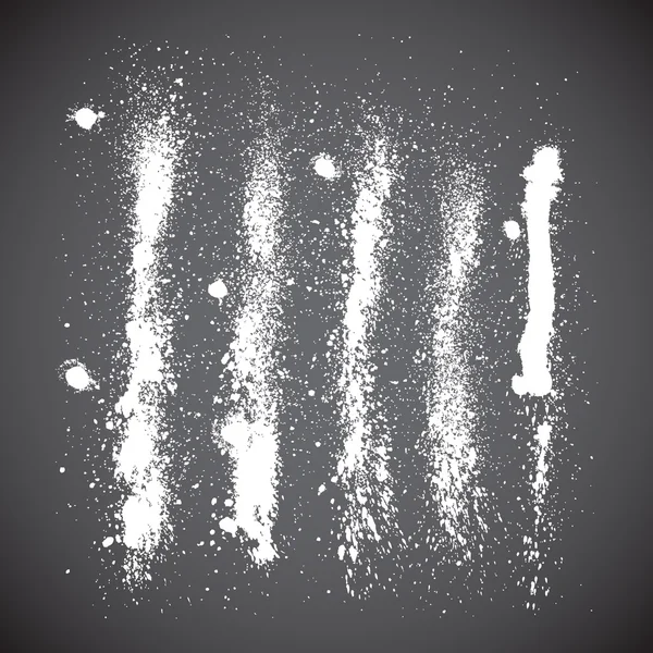 White Chalk Lines — Stock Vector © LarysaRay #70503007