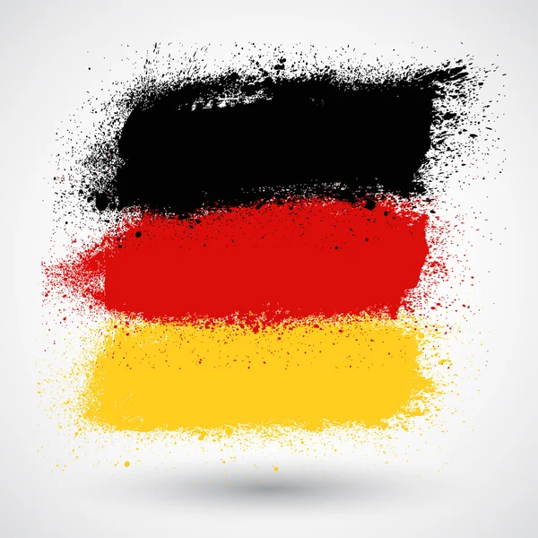 brushstroke Almanya bayrağı