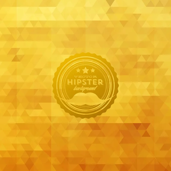 Hipster fond fait de triangles — Image vectorielle