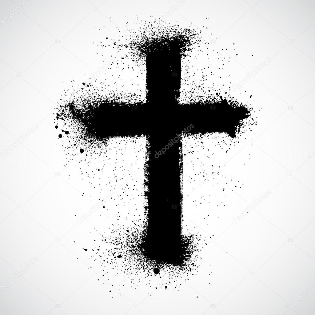 Grunge cross