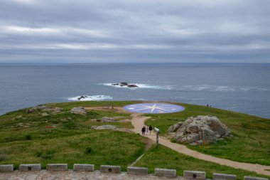 Dünyanın en iyi bankası Ortigueira, Loiba, Coruna, Galiçya, İspanya.